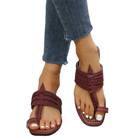YanHoo Clearance Thong Flip Flop Sandal Women Girls Dressy Ankle Strap Flat Sandals Casual Summer Fisherman Strappy Open Toe Slides Sandal
YanHoo Clearance Thong Flip Flop Sandal Women Girls Dressy Ankle Strap Flat Sandals Casual Summer Fisherman Strappy Open Toe Slides Sandal