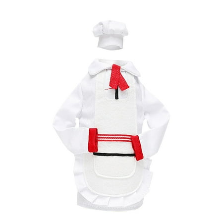Zedker Christmas Decorations Christmas Chef Clothes Hat Wine Bottle Cover Set Bag Wine Bottle Decoration Bag Cover
Zedker Christmas Decorations Christmas Chef Clothes Hat Wine Bottle Cover Set Bag Wine Bottle Decoration Bag Cover