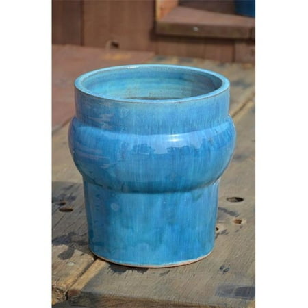 Pacific Home and Garden PV-LB223FAQ-C Le Beau Big Belly Pot - Small, Falling Aqua