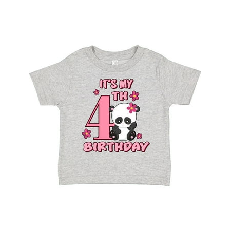 Inktastic It s My Fourth Birthday with Panda Bear Gift Toddler Toddler Girl T-Shirt
Inktastic It s My Fourth Birthday with Panda Bear Gift Toddler Toddler Girl T-Shirt