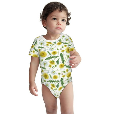 Kdxio Yellow Dandelions Pattern Unisex Baby Cotton Short Sleeve Bodysuits-18 Months
Kdxio Yellow Dandelions Pattern Unisex Baby Cotton Short Sleeve Bodysuits-18 Months