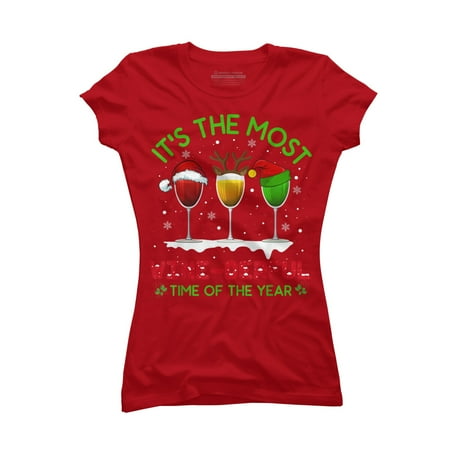 Christmas Wine Shirt Xmas Alcohol Pajama PJ Tops For Women Juniors Red Graphic Tee - Design By Humans L
Christmas Wine Shirt Xmas Alcohol Pajama PJ Tops For Women Juniors Red Graphic Tee - Design By Humans L