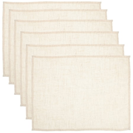BESTONZON 6Pcs Japanese Style Placemat Linen Cotton Table Mat Heart Insulation Pad Restaurant Dinner Mat
BESTONZON 6Pcs Japanese Style Placemat Linen Cotton Table Mat Heart Insulation Pad Restaurant Dinner Mat