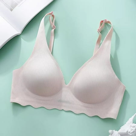 CAICJ98 Lingerie for Women Women s Comfortable Summer Traceless No Steel Rim Small Chest with Soft Support Fixed Deep V Womens (Pink XL)
CAICJ98 Lingerie for Women Women s Comfortable Summer Traceless No Steel Rim Small Chest with Soft Support Fixed Deep V Womens (Pink XL)