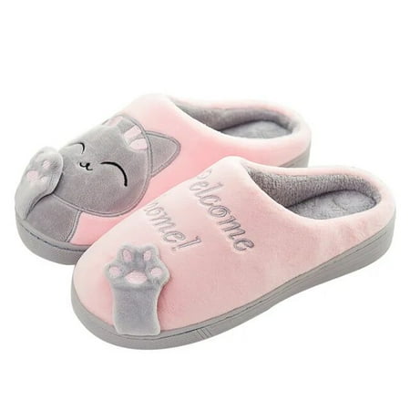 New Winter Home Cotton Slippers Cute Cartoon Cat Women Plush Warm Slipper Couple Indoor Bedroom Non-Slip Women‘s Men‘s Slippers
New Winter Home Cotton Slippers Cute Cartoon Cat Women Plush Warm Slipper Couple Indoor Bedroom Non-Slip Women‘s Men‘s Slippers