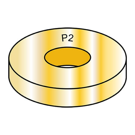 1 1/4 S A E Through Hardened Washer Zinc Yellow (Pack Qty 120) BC-125WSAEH
