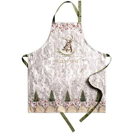 JOOCAR Cooking Apron Adjustable Neck Strap Waist Tie Adult men and women can use Suitable for kitchen cooking housework barbecue painting etc. 33x28 inches
JOOCAR Cooking Apron Adjustable Neck Strap Waist Tie Adult men and women can use Suitable for kitchen cooking housework barbecue painting etc. 33x28 inches