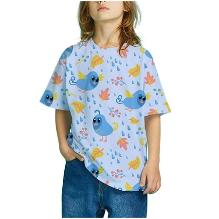 QISIWOLE Girl s Cartoon Print T Shirts Crew Neck Loose Fitting Short Sleeve Tops for Teen Girl 4-13 T Discount
QISIWOLE Girl s Cartoon Print T Shirts Crew Neck Loose Fitting Short Sleeve Tops for Teen Girl 4-13 T Discount