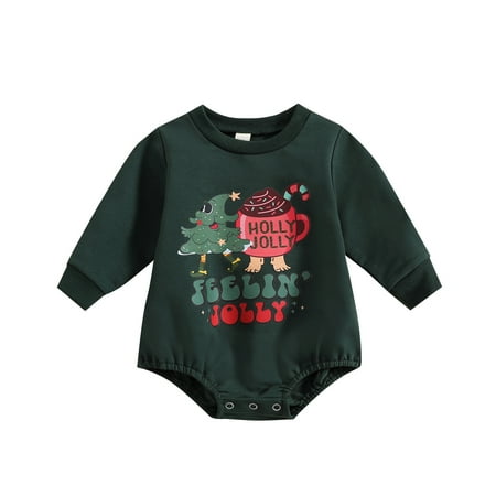 Meihuida Baby Girls Boys Christmas Romper Letter Christmas Tree Drinks Cup Print Long Sleeve Jumpsuits Bodysuits
Meihuida Baby Girls Boys Christmas Romper Letter Christmas Tree Drinks Cup Print Long Sleeve Jumpsuits Bodysuits