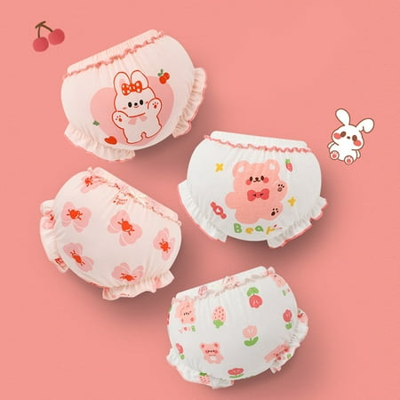 dmqupv Girls Size 5t Underwear Kids Baby Girls Underpants Cute Print Underwear Shorts Cotton Flexible Fit Underwear Pink 12-24 Months
dmqupv Girls Size 5t Underwear Kids Baby Girls Underpants Cute Print Underwear Shorts Cotton Flexible Fit Underwear Pink 12-24 Months