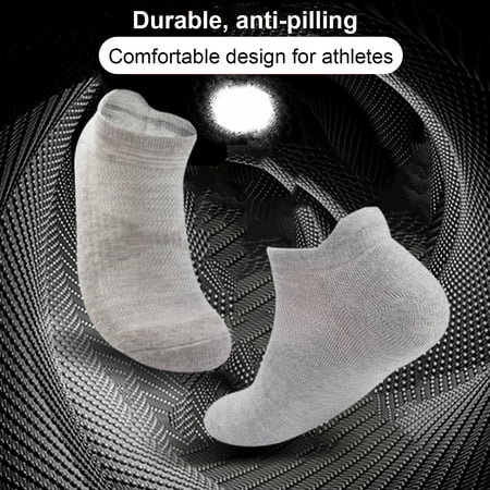 1 Pair Soft Boat Socks Elastic Comfortable Sweat Absorbing Running Socks for Workout
1 Pair Soft Boat Socks Elastic Comfortable Sweat Absorbing Running Socks for Workout