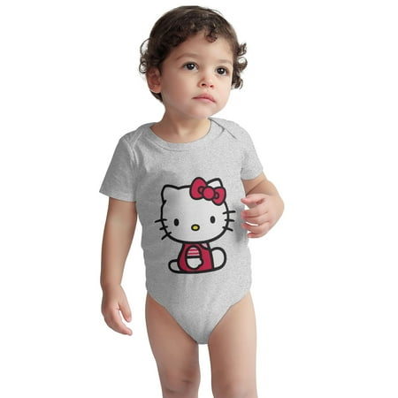 Cartoon Hello Kitty(21)Baby Short-Sleeve Bodysuit Pink Cat Jumpsuit Cute Baby Onesies Unisex-Gray-(2 Years)
Cartoon Hello Kitty(21)Baby Short-Sleeve Bodysuit Pink Cat Jumpsuit Cute Baby Onesies Unisex-Gray-(2 Years)