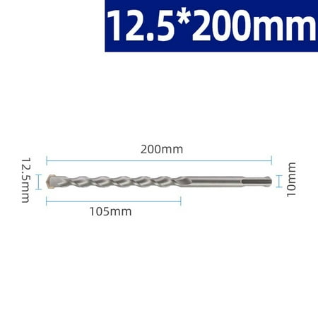 

200mm Carbide Steel Impact Drill Bit Masonry Concrete Drill Bit SDS PLUS Shank