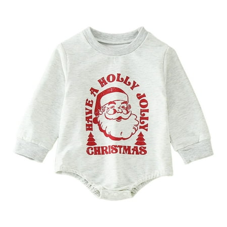 Uuszgmr Baby Jumpsuit For Boys Girls Easter Long Sleeve Infant Toddler Christmas Cartoon Letter Printss Triangle Romper Bodysuits Grey Size:0-3 Months
Uuszgmr Baby Jumpsuit For Boys Girls Easter Long Sleeve Infant Toddler Christmas Cartoon Letter Printss Triangle Romper Bodysuits Grey Size:0-3 Months
