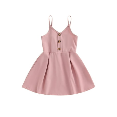 MERSARIPHY Girls Princess Dress Casual Solid Color Spaghetti Strap A-Line Party Dress Summer Clothing
MERSARIPHY Girls Princess Dress Casual Solid Color Spaghetti Strap A-Line Party Dress Summer Clothing
