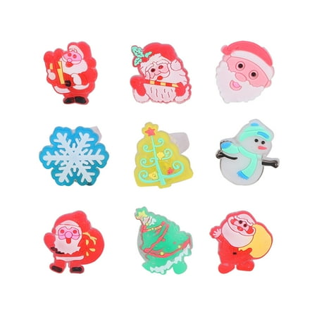 TOYMYTOY 50pcs Christmas Children Glitter Ring Creative Luminous Finger Rings Kids Small Toy Gifts (Random Style)
TOYMYTOY 50pcs Christmas Children Glitter Ring Creative Luminous Finger Rings Kids Small Toy Gifts (Random Style)
