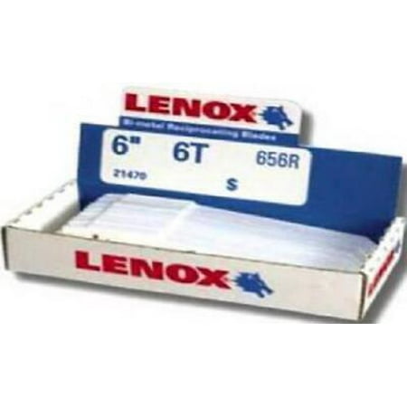 Lenox 8 in. Bi-Metal Reciprocating Saw Blade 10 TPI 1 pk (Pack of 50)