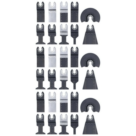 30 Pcs Oscillating Saw Blades Durable High Strength Elastic Limit Multi Tool Blades for Workshops
30 Pcs Oscillating Saw Blades Durable High Strength Elastic Limit Multi Tool Blades for Workshops