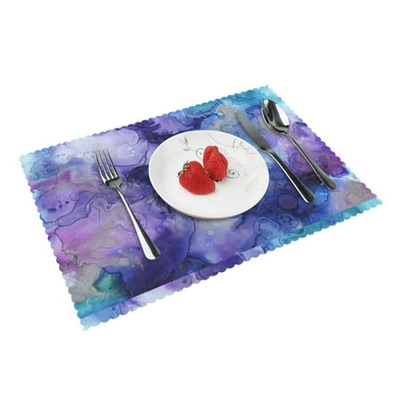Home Watercolor Art Background Placemats Set Of 4 Washable Wipeable Place Mats Place Mats For Festival Parties Family Dinner (12 X 18inch)
Home Watercolor Art Background Placemats Set Of 4 Washable Wipeable Place Mats Place Mats For Festival Parties Family Dinner (12 X 18inch)