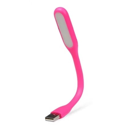 Bright Mini USB LED Light Lamp for Notebook Laptop Desk Reading Pink