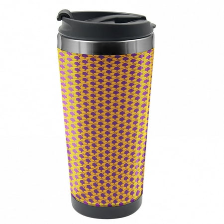 Abstract Travel Mug Paisley Inspired Vintage Steel Thermal Cup 16 oz by Ambesonne
Abstract Travel Mug Paisley Inspired Vintage Steel Thermal Cup 16 oz by Ambesonne