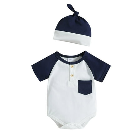 TAIAOJING Kid Toddler Girl Clothes Boys Short Sleeve Striped Printed Romper Bodysuit Hat Set Baby Girl Outfits 6-9 Months
TAIAOJING Kid Toddler Girl Clothes Boys Short Sleeve Striped Printed Romper Bodysuit Hat Set Baby Girl Outfits 6-9 Months