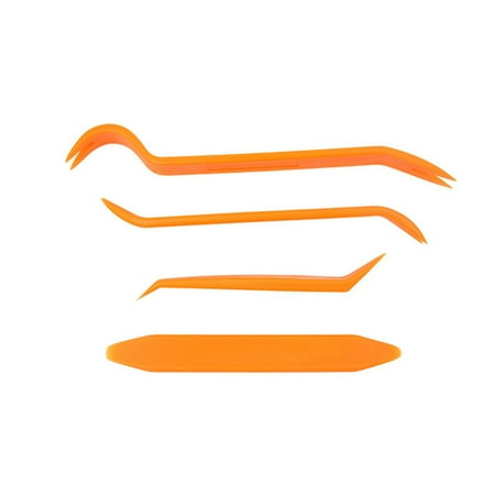 Frcolor 4PCS/Set Car Audio Disassembly Tool Car Interior Removal Bar Plastic Pry Tool Set (Orange)
Frcolor 4PCS/Set Car Audio Disassembly Tool Car Interior Removal Bar Plastic Pry Tool Set (Orange)