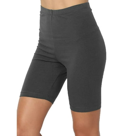 Sunward Sport Yoga Solid Mid Thigh Stretch Cotton Span High Waist Active Short Leggings
Sunward Sport Yoga Solid Mid Thigh Stretch Cotton Span High Waist Active Short Leggings
