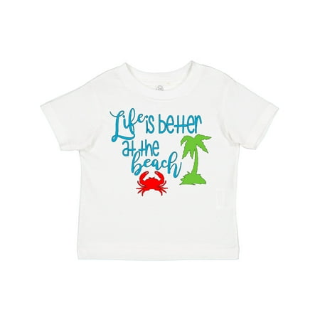 Inktastic Life is Better at the Beach Crab and Palm Tree Gift Toddler Boy or Toddler Girl T-Shirt
Inktastic Life is Better at the Beach Crab and Palm Tree Gift Toddler Boy or Toddler Girl T-Shirt