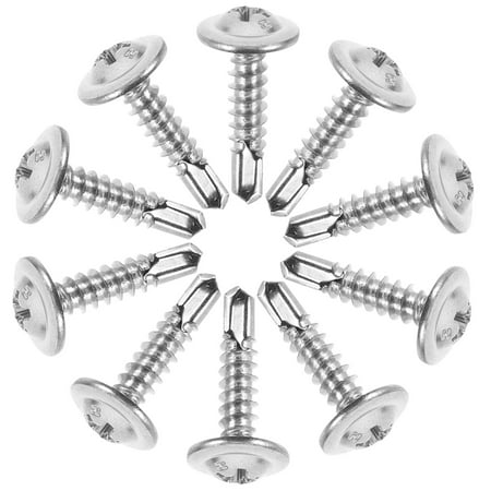 100 Pcs Self-tapping Screws Self Tapping Wood Screws Self Drilling Screws Replacement Screws Screws Flat Head
100 Pcs Self-tapping Screws Self Tapping Wood Screws Self Drilling Screws Replacement Screws Screws Flat Head