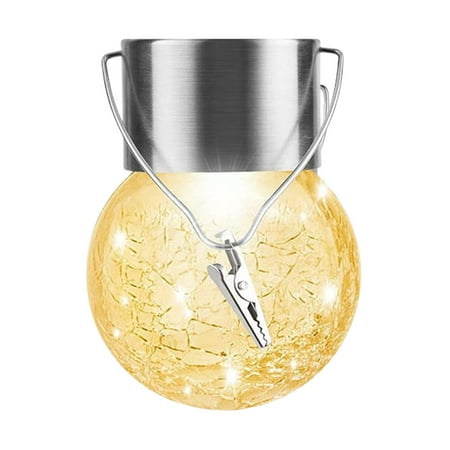 Kafei Outdoor Solar Lights | Solar Powered Crackle Glass Balls Lights | Waterproof Outdoor Globe Lights with Hook for Garden Balcony Patio Christmas Party Decoration Daylight White
Kafei Outdoor Solar Lights | Solar Powered Crackle Glass Balls Lights | Waterproof Outdoor Globe Lights with Hook for Garden Balcony Patio Christmas Party Decoration Daylight White