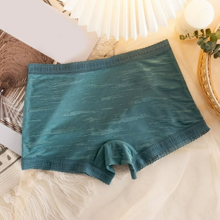 dmqupv Cotton Underwear for Women Seamless Full Coverage Panties Women All Season High Waist Shapewear Lace Trim Panties Blue X-Large
dmqupv Cotton Underwear for Women Seamless Full Coverage Panties Women All Season High Waist Shapewear Lace Trim Panties Blue X-Large