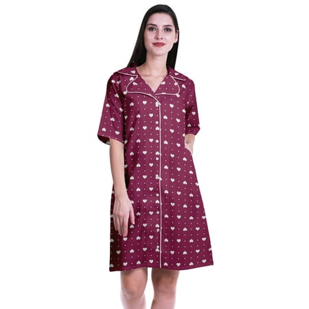 Moomaya Night Gown For Women Sexy Cotton Plus Size Sleep Shirts For Women-S-XXL
Moomaya Night Gown For Women Sexy Cotton Plus Size Sleep Shirts For Women-S-XXL