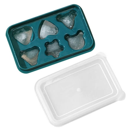 Reusable DIY Popsicle Stencil Ice Cube Maker Ice Lolly Stick Ice Storage Box