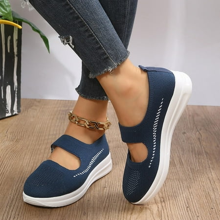Herrnalise Women s Ladies Shoes Casual Daily Closed Toe Platform Sneakers Mesh Shoes Women Shoes on Clearance