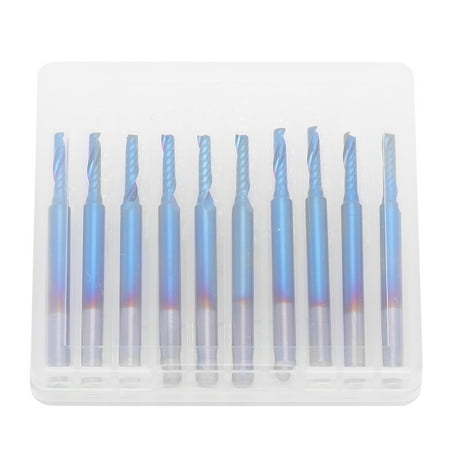 Spiral Mill Bit Firm Stable Durable Blue-Plated End Mill Bit Drilling Cutting For Engraving Milling
Spiral Mill Bit Firm Stable Durable Blue-Plated End Mill Bit Drilling Cutting For Engraving Milling