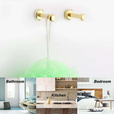 Uxcell 46mm Copper Wall Hooks Robe Hooks DIY Scarf Bags Hangers Gold Tone 2Pack
Uxcell 46mm Copper Wall Hooks Robe Hooks DIY Scarf Bags Hangers Gold Tone 2Pack