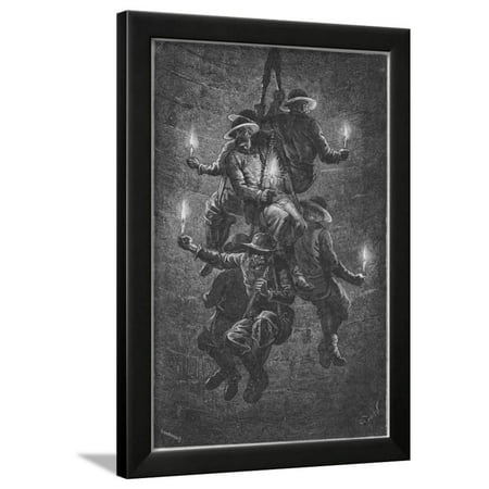 Mining for Rock Salt, C1890 Framed Print Wall Art