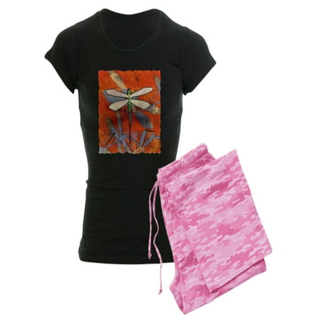 CafePress - Dragonfly - Women s Dark Pajamas
