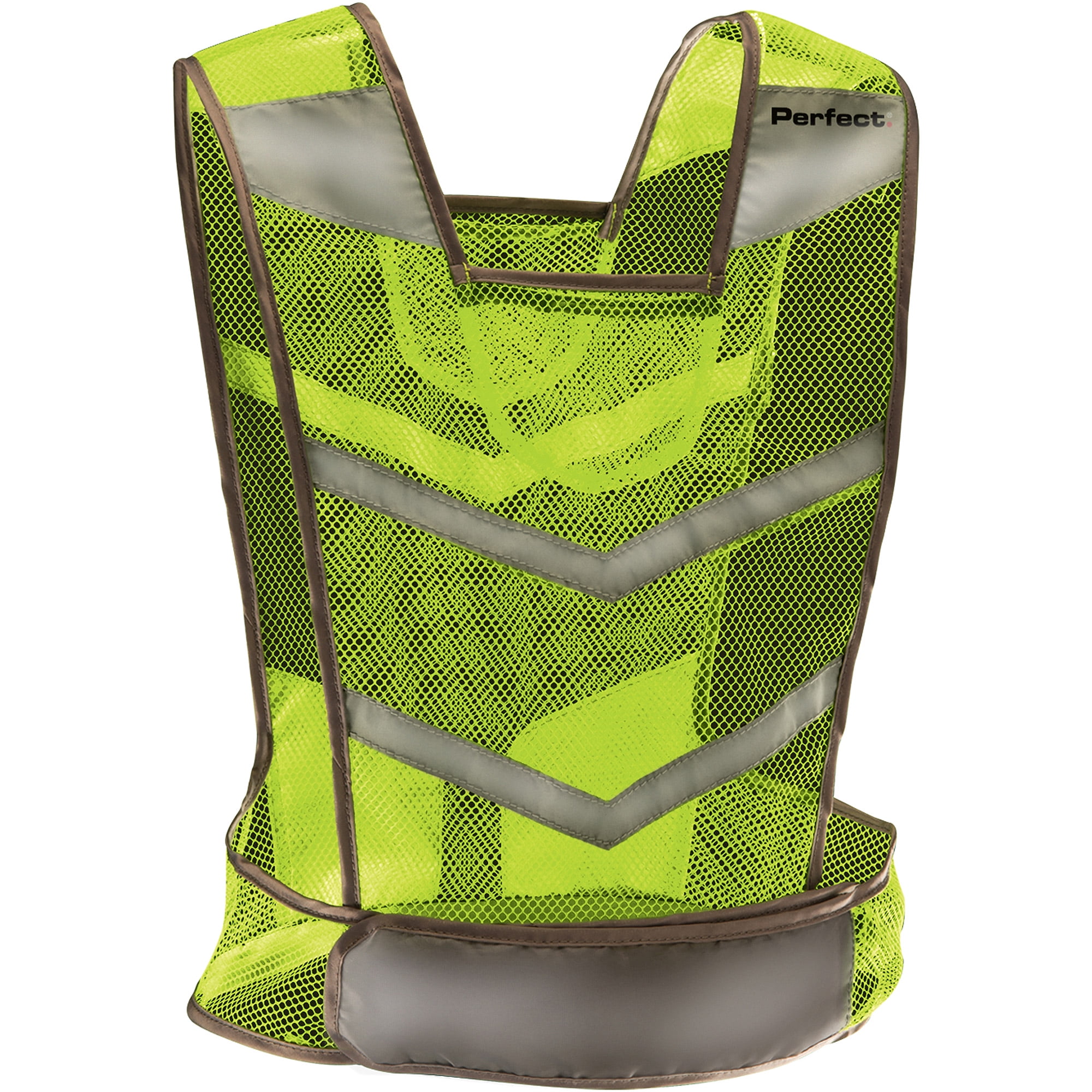 Neon Green Safety Vest Ansi Zipper Protective Xxlarge