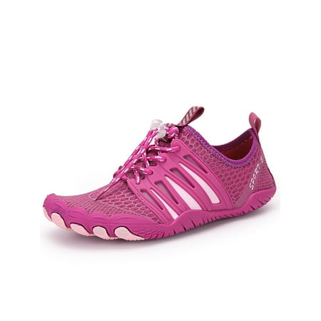 SIMANLAN Unisex Water Shoes Barefoot Aqua Socks Slip On Beach Shoe Exercise Comfort Flats Climbing Quick Dry Swim Sneakers Purple 8.5
SIMANLAN Unisex Water Shoes Barefoot Aqua Socks Slip On Beach Shoe Exercise Comfort Flats Climbing Quick Dry Swim Sneakers Purple 8.5