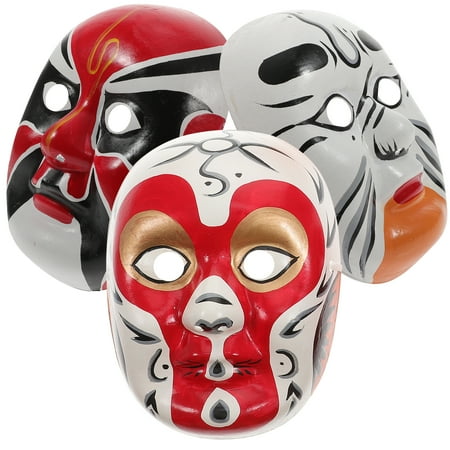 3pcs Opera Mask Wall Hanging Pendant Hand-painted Stereo Hanging Wall Decoration Classical Opera Mask (Style Random)
3pcs Opera Mask Wall Hanging Pendant Hand-painted Stereo Hanging Wall Decoration Classical Opera Mask (Style Random)