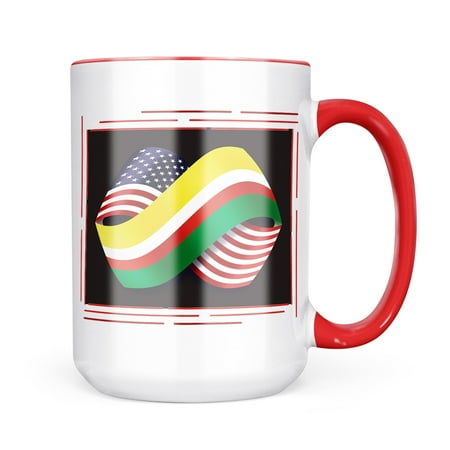 Neonblond Friendship Flags USA and Lebus (Lubuskie) region Poland Mug gift for Coffee Tea lovers
Neonblond Friendship Flags USA and Lebus (Lubuskie) region Poland Mug gift for Coffee Tea lovers
