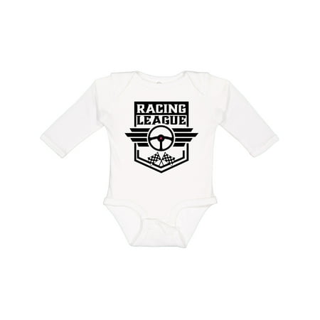 Inktastic Racing League with Race Car Wheel and Wings Boys or Girls Long Sleeve Baby Bodysuit
Inktastic Racing League with Race Car Wheel and Wings Boys or Girls Long Sleeve Baby Bodysuit