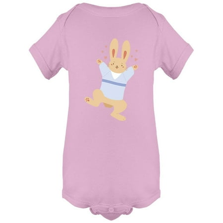 Cute Childish Rabbit Having Fun Bodysuit Infant -Image by Shutterstock 6 Months
Cute Childish Rabbit Having Fun Bodysuit Infant -Image by Shutterstock 6 Months