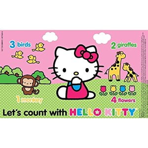 Neat Solutions Hello Kitty Table Toppers Disposable Placemats 36 count