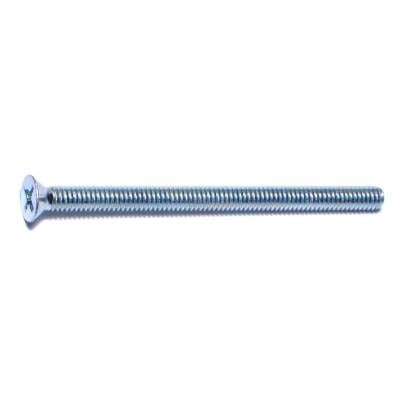#8-32 x 2-1/2 Zinc Plated Steel Coarse Thread Phillips Flat Head Machine Screws MSCFS-243
#8-32 x 2-1/2 Zinc Plated Steel Coarse Thread Phillips Flat Head Machine Screws MSCFS-243