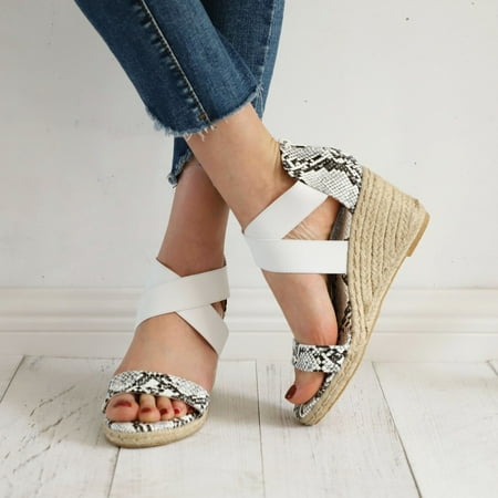 Yoslce Pumps Shoes Women Women S Fish Mouth Wedges Hemp Rope Wedge Heel Cross Band Flip Flops For
Yoslce Pumps Shoes Women Women S Fish Mouth Wedges Hemp Rope Wedge Heel Cross Band Flip Flops For