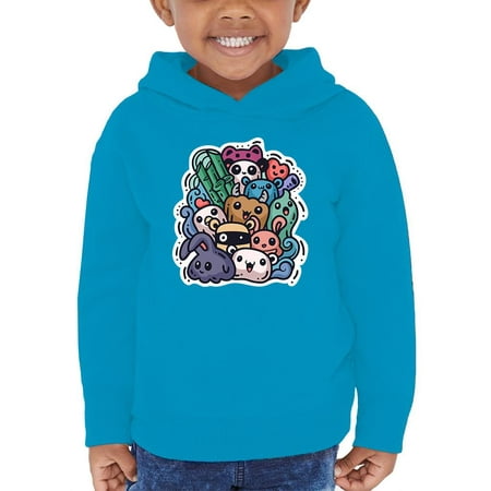 Cute Monster Animals Hoodie Toddler -Image by Shutterstock 4 Toddler 
Cute Monster Animals Hoodie Toddler -Image by Shutterstock 4 Toddler