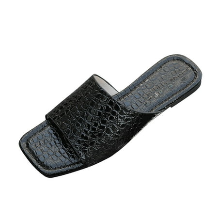 Mnyotv Women Casual Shoes Women s Summer Fashion Embossed Flat Open Toe Sandals Beach Outing Slippers Flat Sandals for Women Dressy Summer Black 40
Mnyotv Women Casual Shoes Women s Summer Fashion Embossed Flat Open Toe Sandals Beach Outing Slippers Flat Sandals for Women Dressy Summer Black 40